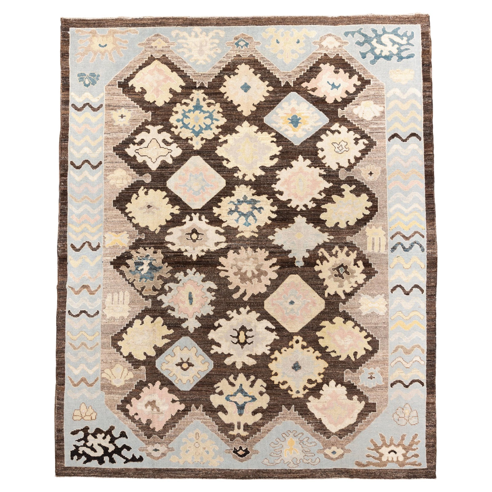 Contemporary Oushak Rug