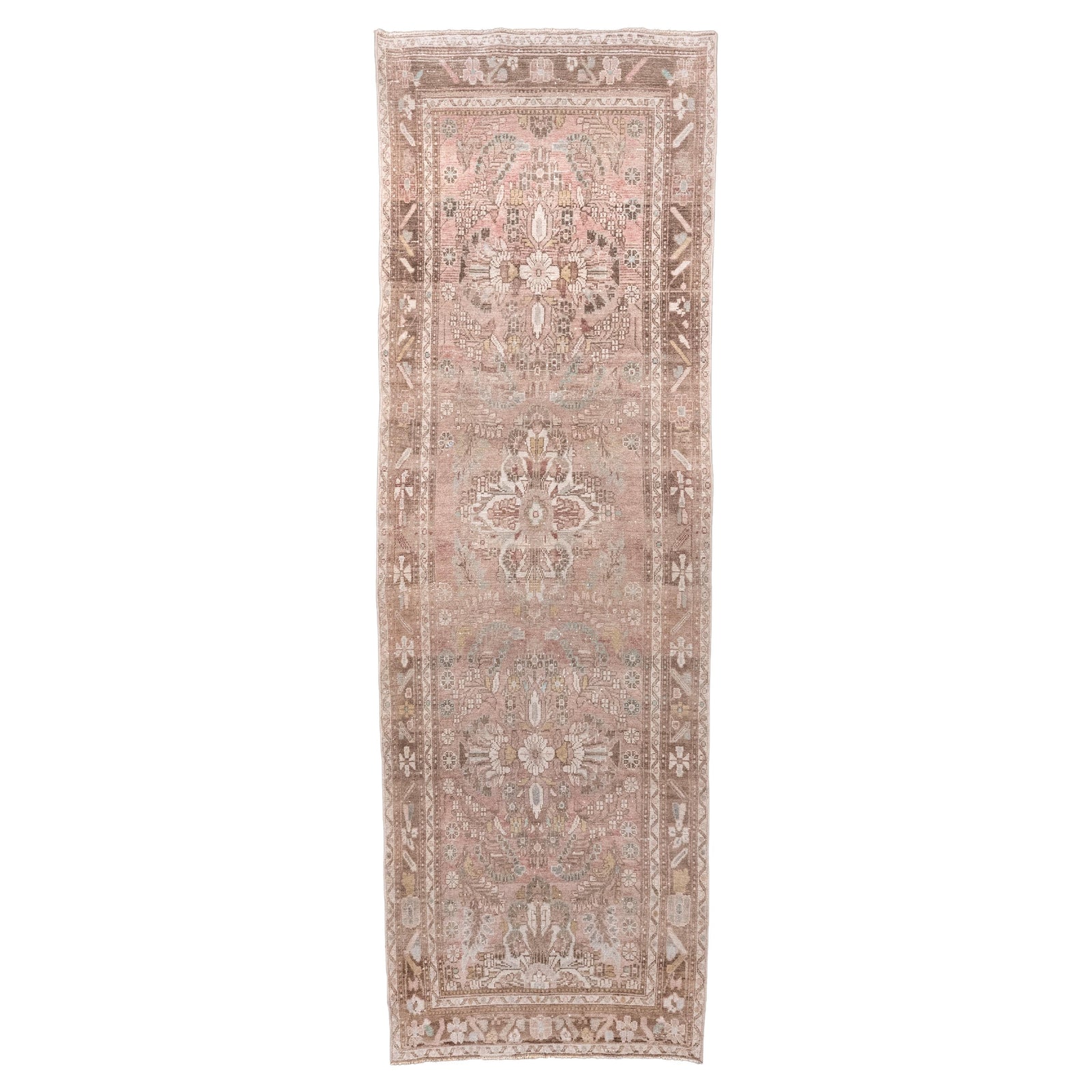 Antique Lillian Runner with Soft Pastel Palette