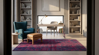 Overdyed & distressed rugs
